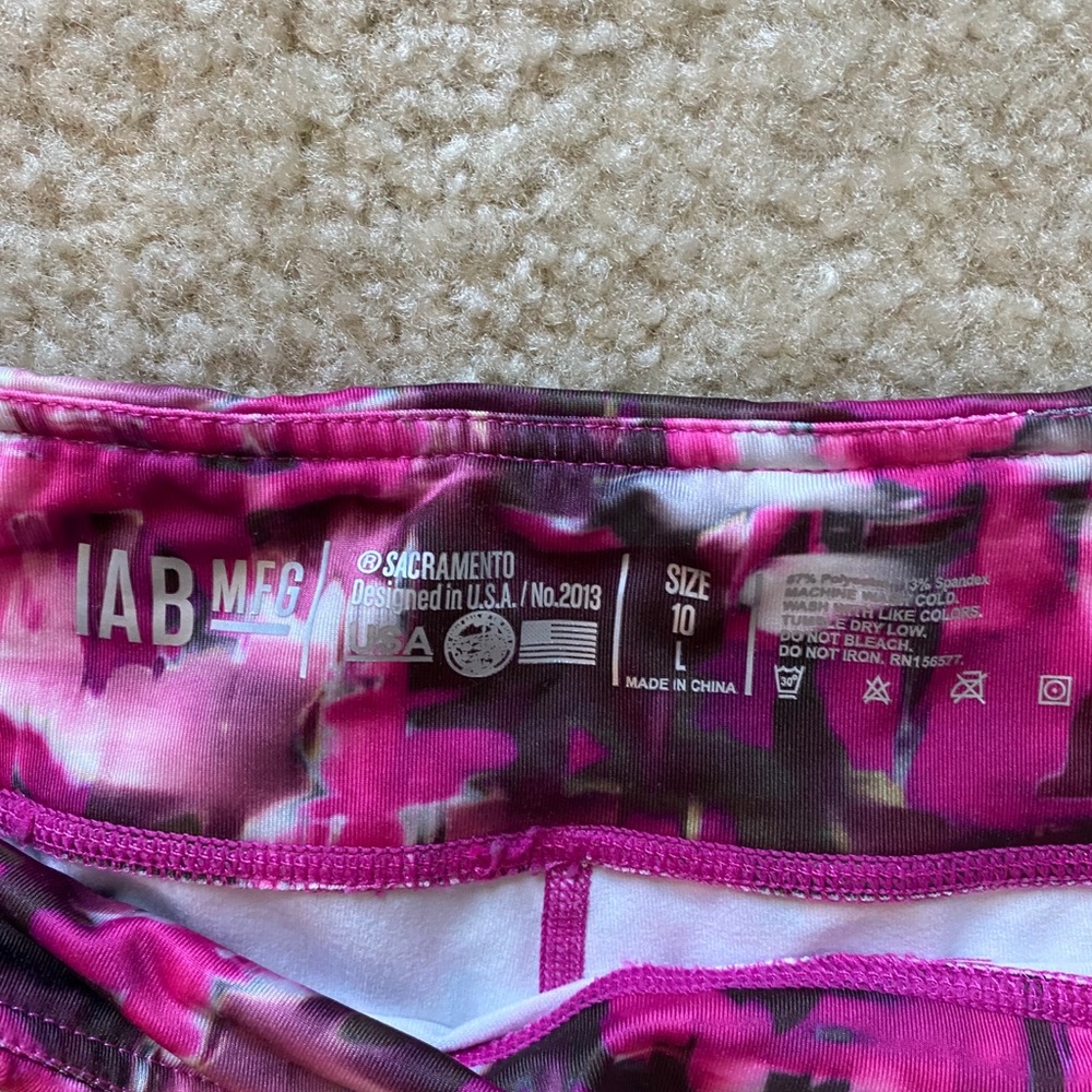 IAB Mfg athletic shorts